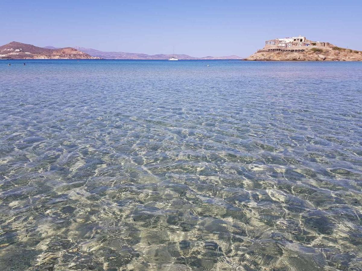 Nostos Studios At Saint George Beach Agios Georgios Chora Naxos Town Naxos City Buitenkant foto