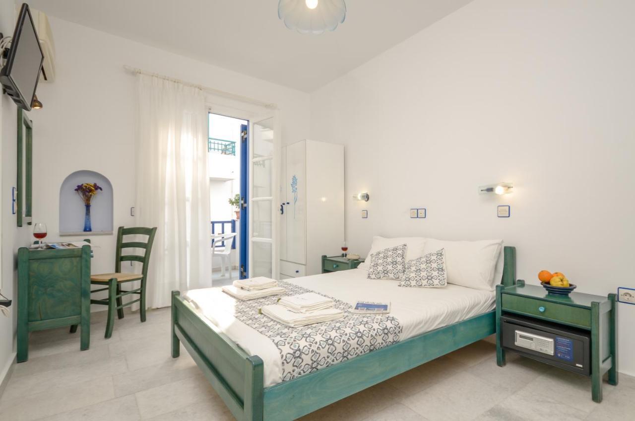 Nostos Studios At Saint George Beach Agios Georgios Chora Naxos Town Naxos City Buitenkant foto