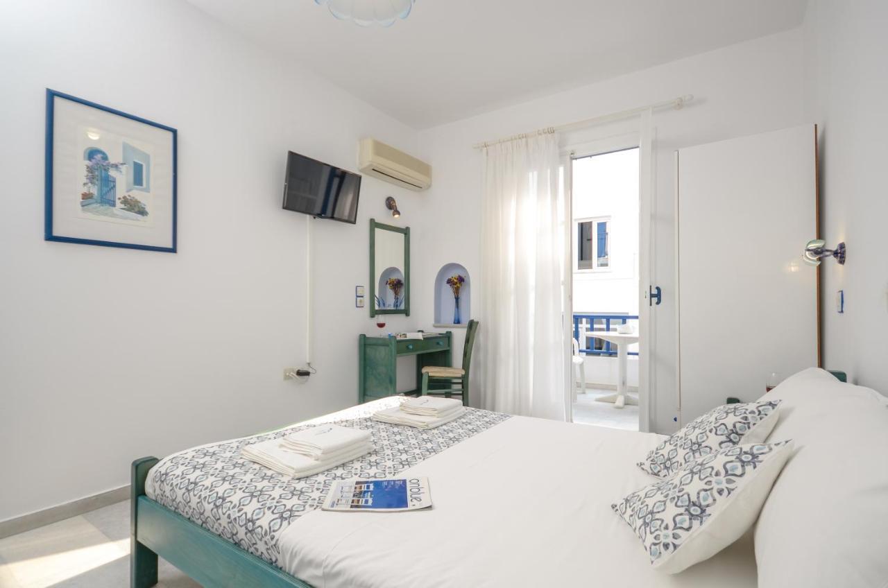 Nostos Studios At Saint George Beach Agios Georgios Chora Naxos Town Naxos City Buitenkant foto