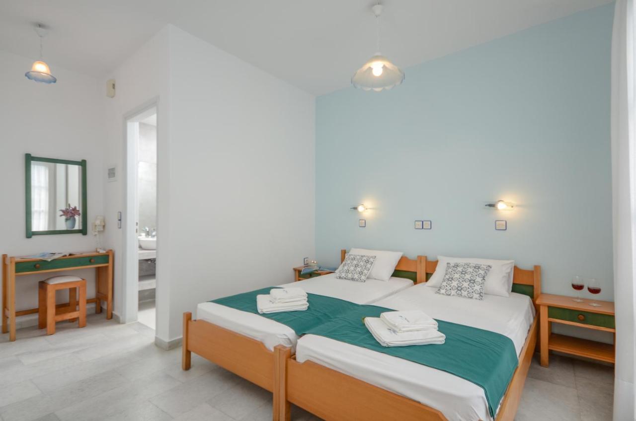 Nostos Studios At Saint George Beach Agios Georgios Chora Naxos Town Naxos City Buitenkant foto